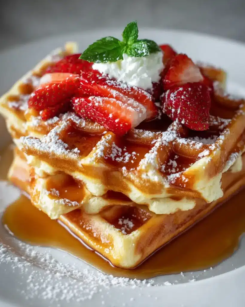 Cottage Cheese Waffle Recipe: The Best Protein-Packed Breakfast You'll Ever Try 6 Cottage cheese waffle recipe ingredients with eggs and oats on a wooden board