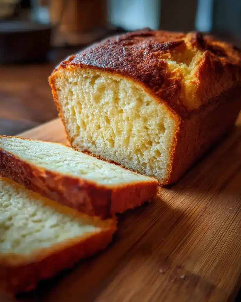 Homemade keto coconut flour bread cooling