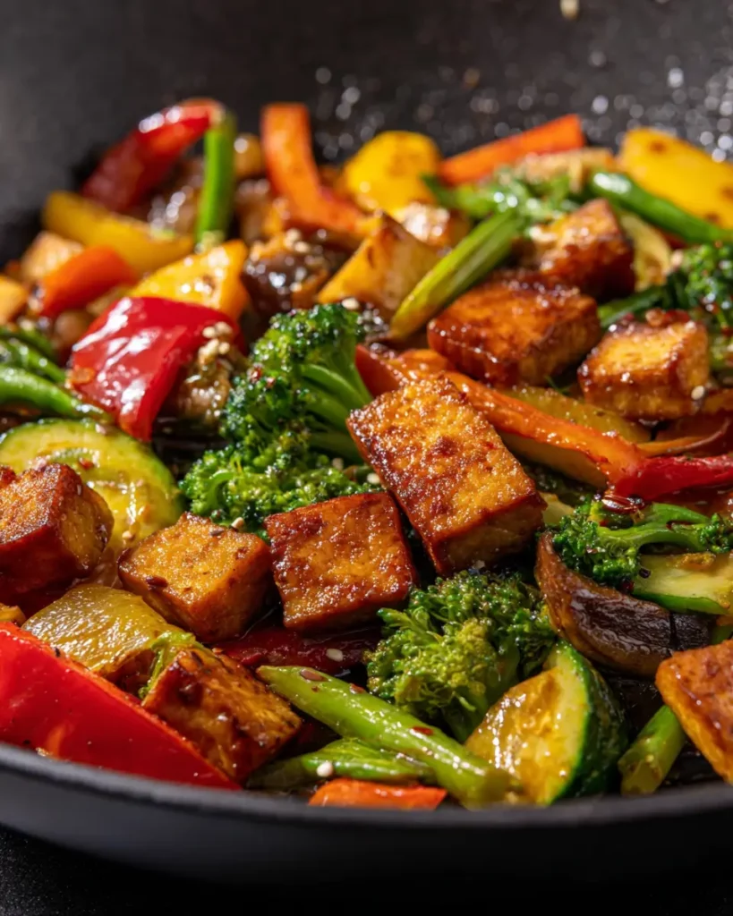 Quick & Easy High Protein Recipes for Busy Weeknights 1 high protein tofu stir fry